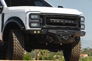 Ford F-350 Front Bumper - DV8 Offroad - Spec Series - Micro-Texture Black - `23-`26